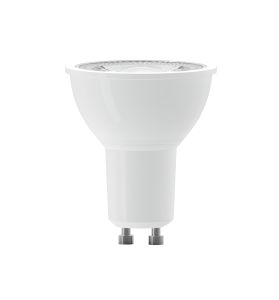 Focus LED GU10 Dimmable 5.5W Warm White 3000K, 360lm SCOB 36°, White Finish