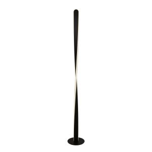 Searchlight 8679BK Paddle Single LED Floor Lamp Black Finish