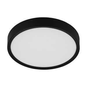 Musurita 1 Light 16.8W LED Integrated Black Flush Ceiling Light