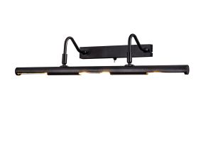 Abacus Picture Light Switched 4 Light G9 Satin Black