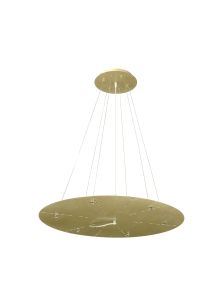 Lowan 790mm, 3m Painted Brushed Gold, Suspension c/w Power Cable For Lowascotg Flush Fittings, Max Load 40kg (SUITABLE FOR OUR PRODUCTS)