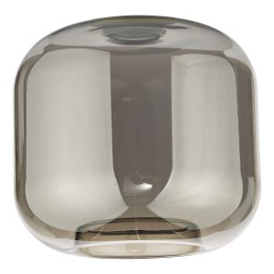 Aiden E27 Easy Fit Rounded Square Smoked Glass Shade (Shade Only)