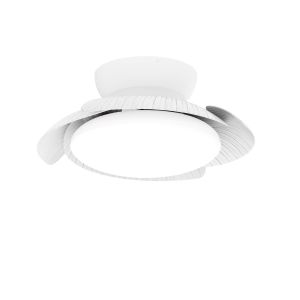 Aloha 45W LED Dimmable Ceiling Light With Built-In 30W DC Reversible Fan, White, 3500lm, 5yrs Warranty