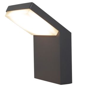 Rochelle Wall Lamp, 6W LED, 3000K, 510lm, IP65, Anthracite, 3yrs Warranty