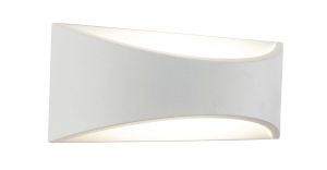 Aryana Up & Downward Lighting Wall Light 6W LED 3000K, Sand White, 375lm, IP54, 3yrs Warranty