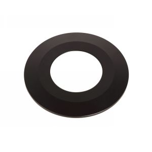 Bazi, Matt Black Aluminum Ring, 80mm x 4mm, 5 yrs Warranty