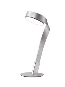Carlota Table Lamp, 1 x 10W LED, 3000K, 800lm, Silver/Polished Chrome, 3yrs Warranty