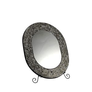 (DH) Celeste Mosaic Mirror Polished Chrome