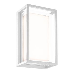 Chamonix Rectangular Ceiling/Wall Light, 9W LED, 3000K, 725lm, IP65, White, 3yrs Warranty