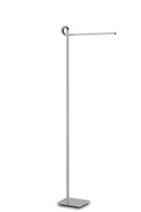 Cinto Floor Lamp 163cm, 7W LED, 3000K, 540lm Dimmable, Polished Chrome, 3yrs Warranty