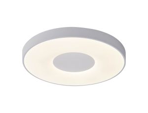 Coin 65cm Round Ceiling 100W LED With Remote Control 2700K-5000K, 6000lm, White, 3yrs Warranty