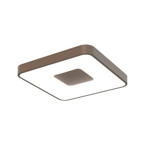 Coin Square Ceiling 80W LED With Remote Control 2700K-5000K, 3900lm, Gold, 3yrs Warranty