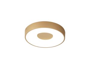 Coin Round Ceiling 56W LED With Remote Control 2700K-5000K, 2500lm, Gold, 3yrs Warranty