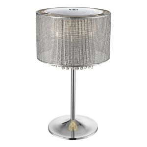 Magnum 4 Light G9 Table Lamp Silver
