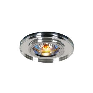 Crystal Downlight Shallow Round Rim Only Clear, IL30800 REQUIRED TO COMPLETE THE ITEM, Cut Out: 62mm