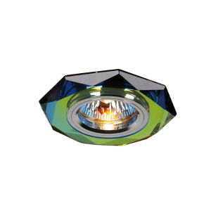 Crystal Downlight Octagonal Rim Only Spectrum, IL30800 REQUIRED TO COMPLETE THE ITEM, Cut Out: 62mm
