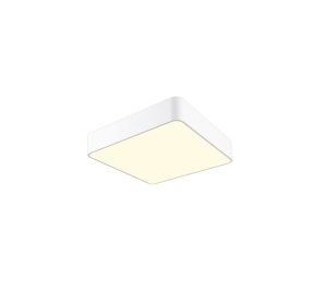 Cumbuco Ceiling 40cm Square, 35W LED, 3000K, 2350lm, White, 3yrs Warranty