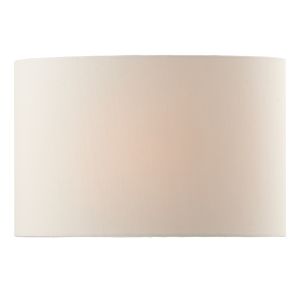 Dooveln E14 Ccrain Faux Silk 28cm Oval shade (Shade Only)