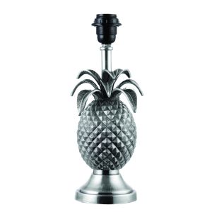 ENDON-PINEAPPLE-TL PINEAPPLE SINGLE TABLE LAMP PEWTER PLATE (BASE ONLY) FINISH
