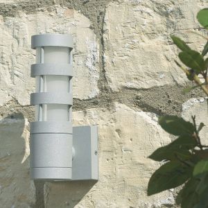 Endon EL-40013 Outdoor With Lamp+11W Photocell 1 Light In Metal