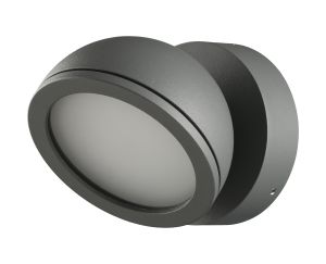Everest Wall Lamp, 1 x GX53 (Max 10W, Not Included), IP54, Anthracite, 2yrs Warranty