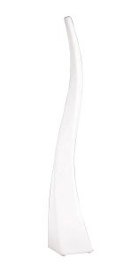 Flame Floor Lamp 4+1 Light GU10/E27 Outdoor IP44, Opal White