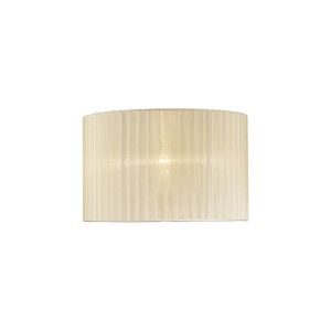 Florence Round Organza Shade Ccrain 360mm x 230mm, Suitable For Table Lamp