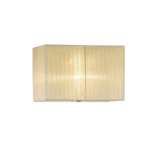 Florence Rectangle Organza Shade, 400x210x260mm Ccrain, For Floor Lamp