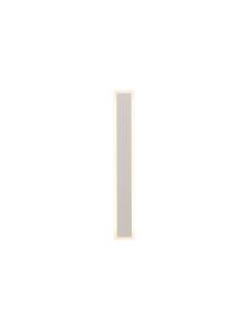 Gakpo 60cm Rectangle Wall Lamp, 1 x 17W LED, 3000K, 1654lm, IP65, Sand White, 3yrs Warranty