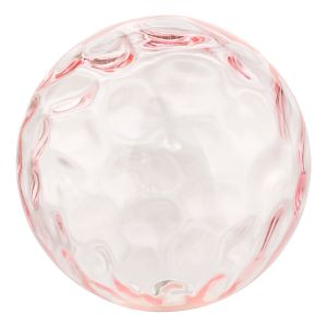Accessory Mix & Match Pink Dimpled Glass Shade