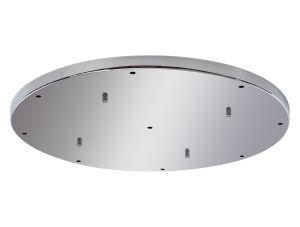 Hayes 9 Hole 60cm Round Ceiling Plate Polished Chrome