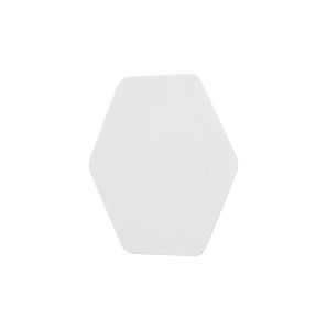 Horsley Magnetic Base Wall Lamp, 12W LED 3000K 498lm, 20cm Horizontal Hexagonal, Sand White