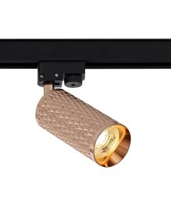 Jovis Track Adjustable Spot Light, 1 x GU10, Rose Gold