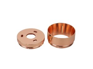 Jovis 2cm Face Ring & 1cm Back Ring Accessory Pack, Rose Gold