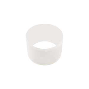 Jovis 2cm Face Ring Accessory, Frosted Acrylic