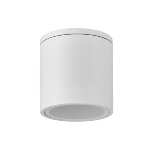 Kandanchu Short Round Ceiling Spotlight, 1 x GU10, IP54, Sand White, 2yrs Warranty