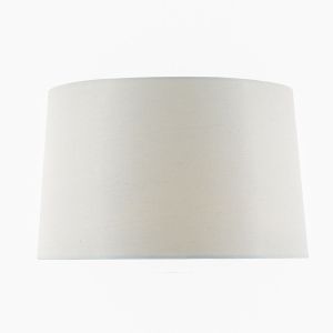 Lucia E27 Natural Linen Tapered 42cm Drum Shade (Shade Only)