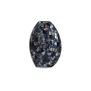 (DH) Myra Mosaic Vase Small Blue/Silver