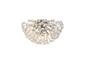 Riptor Ceiling 50cm 11 Light G9 Polished Chrome / Crystal