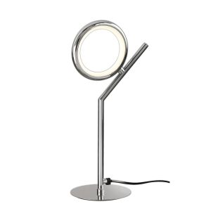 Olimpia Table Lamp, 8W LED, 3000K, 600lm, IP20, Chrome, 3yrs Warranty