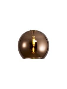 Penton 140mm Open Mouth (F) Round Copper Globe Glass Shade