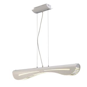 Phoenix Linear Pendant 18W LED 4000K White/Crystal