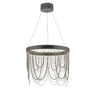 Roella Single LED Pendant Bronze Finish