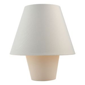 Rylee 1 Light E27 Grey Faux Satin Silk Table Lamp With Inline Switch C/W Grey Faux Satin Silk Shade