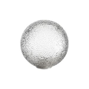 Salas 150mm Round Dimpled Glass Shade (F), Clear