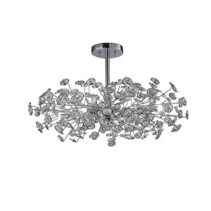 Savanna Ceiling 8 Light G9 Polished Chrome/Crystal