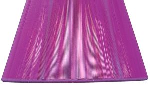Silk String Shade Purple Fuschia 190/300mm x 195mm