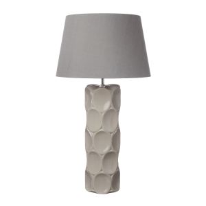 Sintra Single Table Lamp (Base Only) Taupe Finish