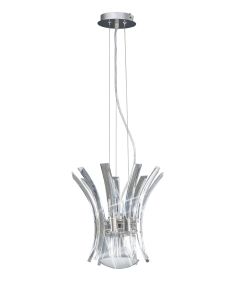 Sinclair Pendant 4 Light G9 Polished Chrome