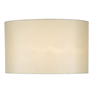 Syracuse E27 White Faux Silk 40cm Oval Shade (Shade Only)